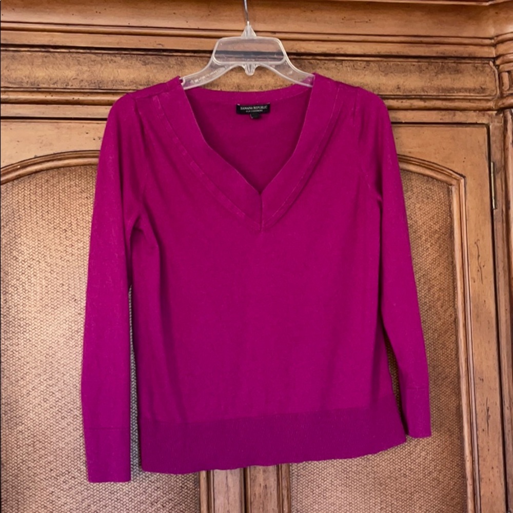 V Neck Long Sleeve Sweater